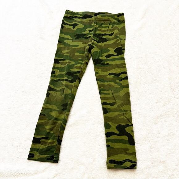Carter's Army Print Leggings sz 5T - Picture 1 of 5